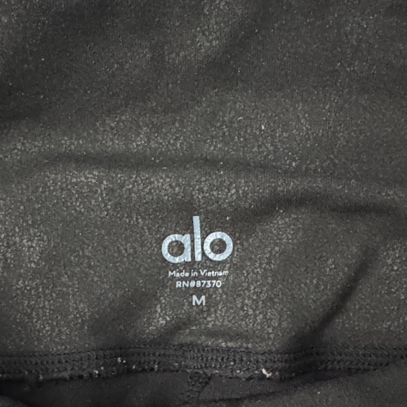 Alo Moto Black Leggings with mesh LOOK at SHOP to BUNDLE 2 moto leggings $45 - Picture 4 of 4